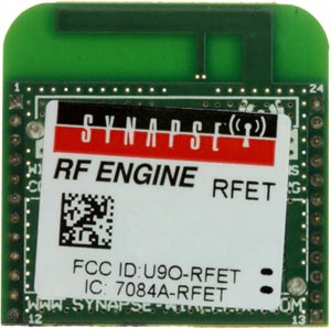 The Synapse RF100 Module The Synapse RF100 module